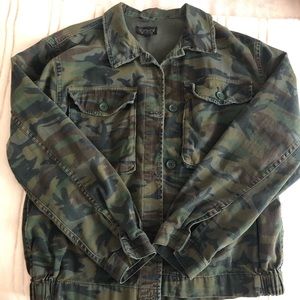 Topshop Camo Jacket
